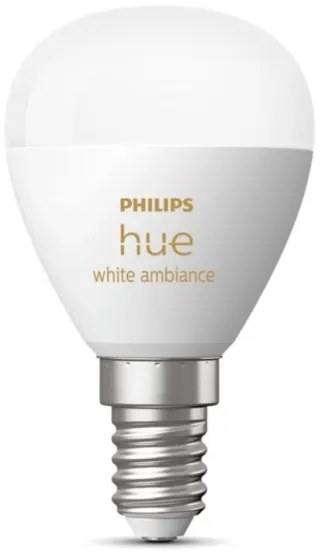 Bec LED dimabil Philips Hue WHITE AMBIANCE P45 E14/5,1W/230V 2200-6500K