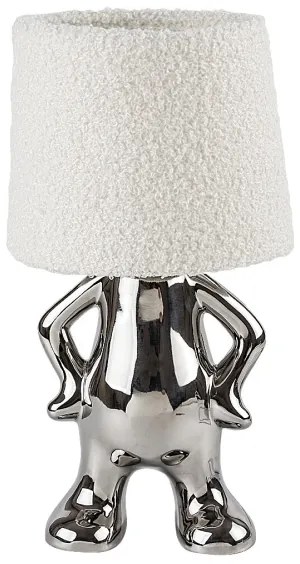 Lampă de masă Rabalux 74216 SMURFY 1xE14/40W/230V crom lucios