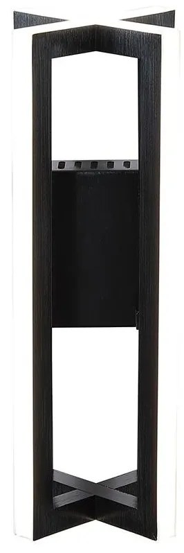 Aplica de perete LED design modern Belle negru