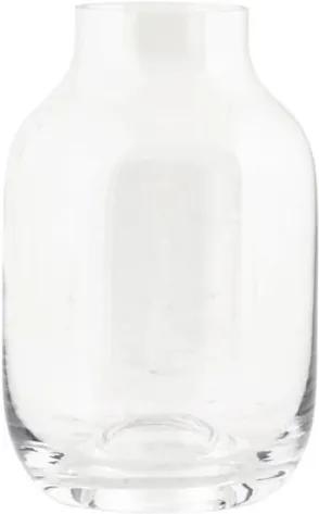 Vaza din Sticla Transparenta (S) SHAPED - Sticla Transparent S-diametru(9cm) x inaltime (14cm)