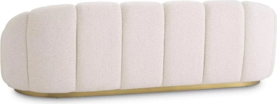 Canapea fixa design elegant LUX Inger, Boucle cream