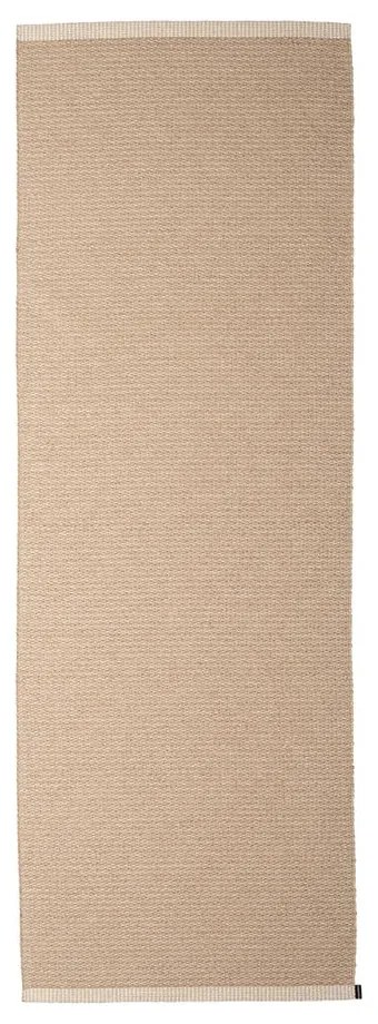Covor tip traversă pentru interior și exterior bej 70x200 cm Mono Light Nougat – Pappelina