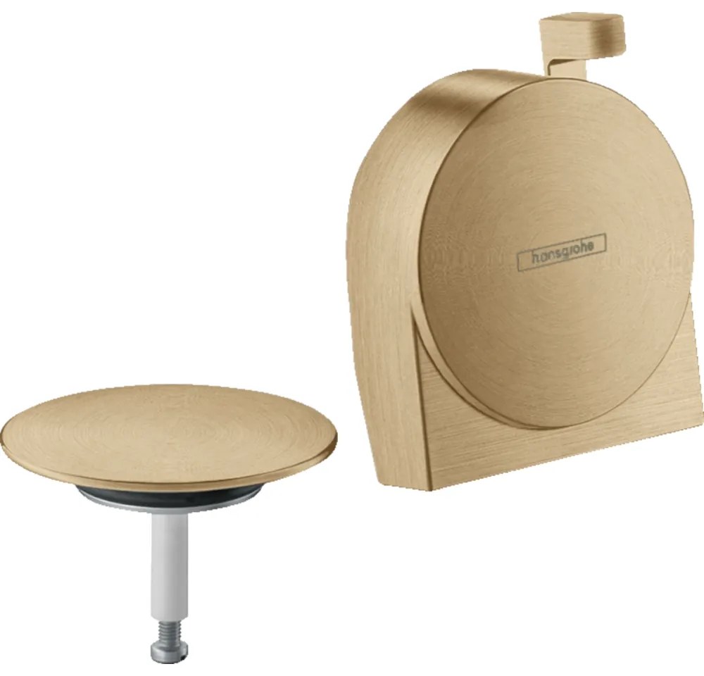 Capac ventil cada cu alimentare preaplin culoare bronz periat Hansgrohe Exafill S 58117140 Bronz periat