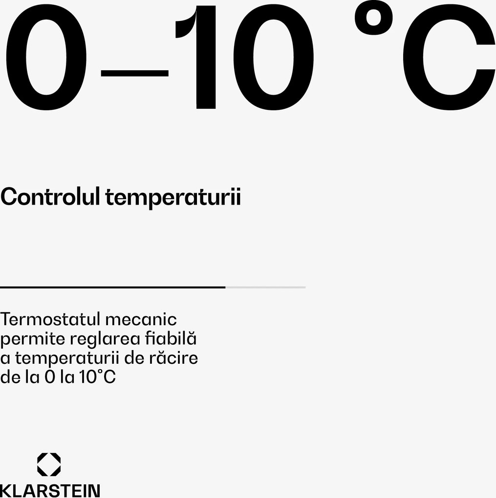 Klarstein Audrey Evo minifrigider, 90 l, design retro, silențios, compact, disponibil în 3 culori.