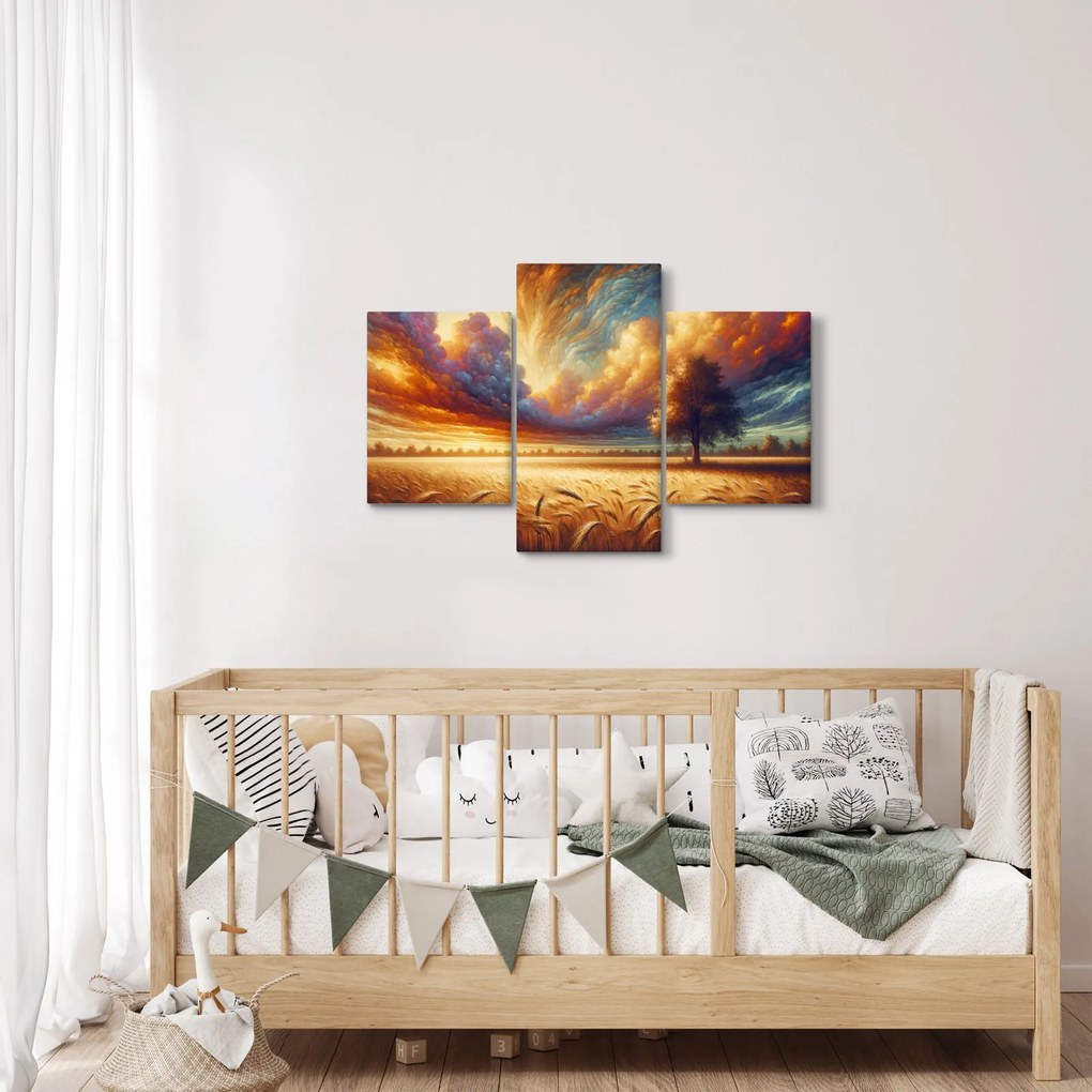 Tablou – Arbore pe câmp (90x60 cm)