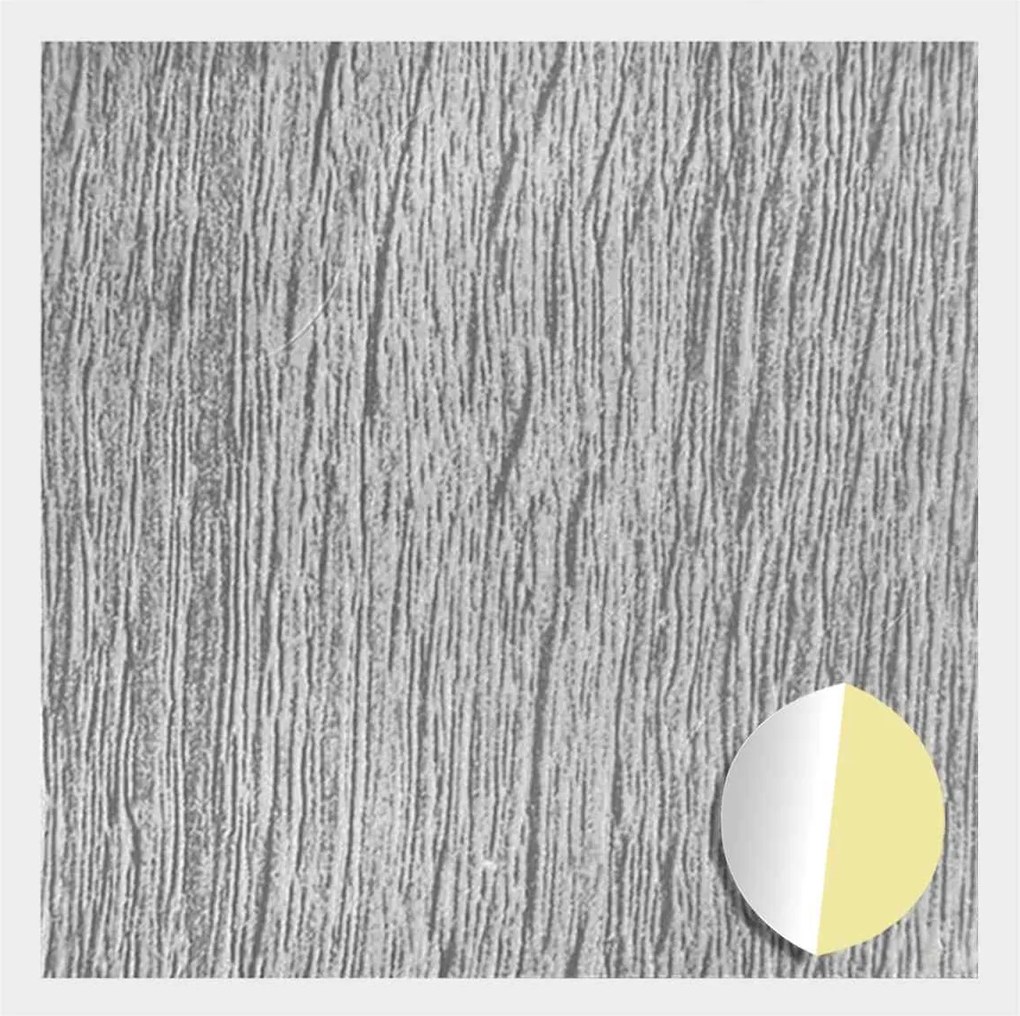 vidaXL Copertă autocolantă pentru șuruburi 12 pcs Gri Sonoma