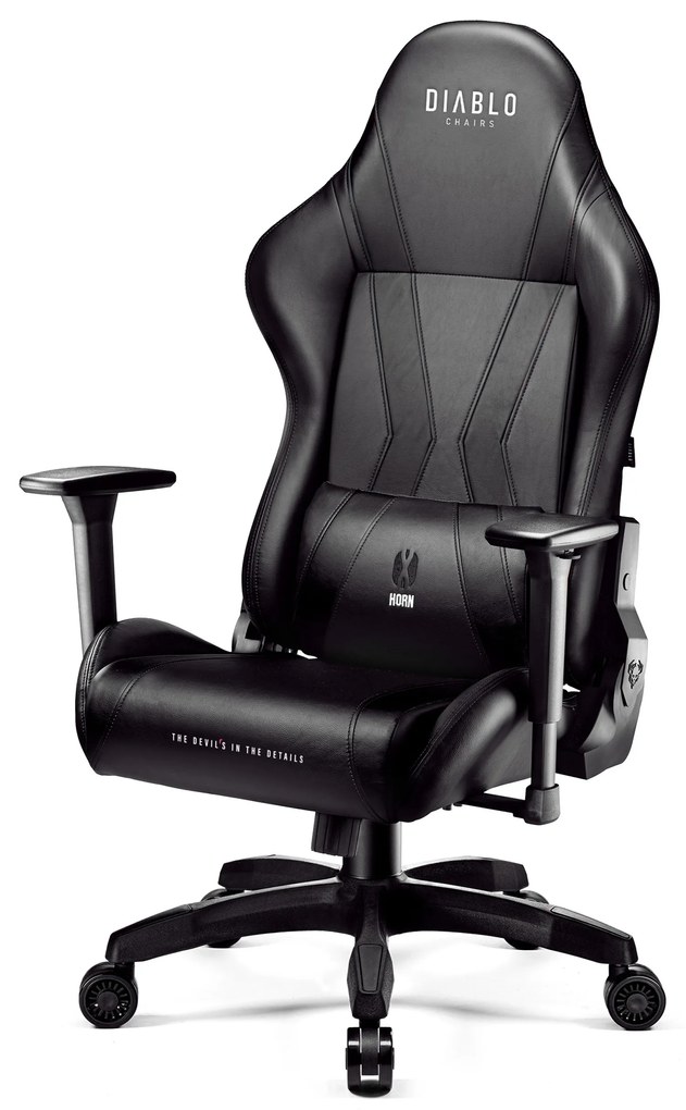 Scaun gaming Diablo X-Horn 2.0 King Size: negru Diablochairs