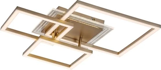 Rabalux 71488 - plafonieră LED OTTAVIA LED/40W/230V 3000K 50x50 cm auriu