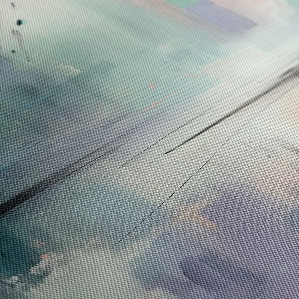 Tablou abstracție modernă de culori
