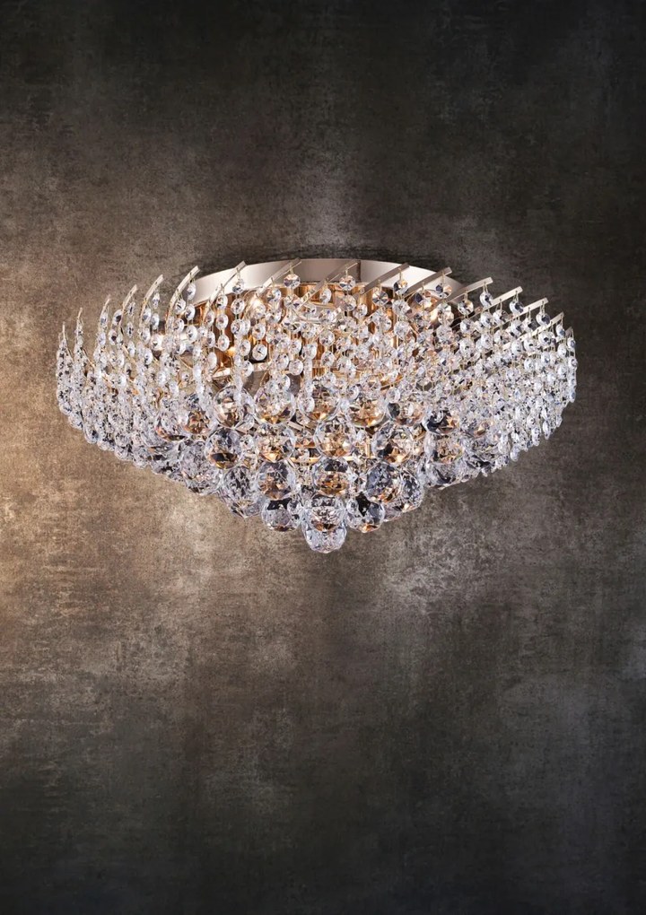 Lustra aplicata design eleganta Karolina MYDIA120-09-G