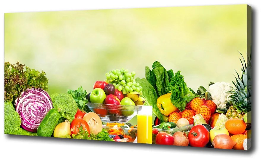 Imprimare tablou canvas Legume si fructe