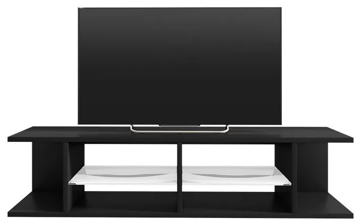 Masă TV Monty 137 (cu iluminat) (negru). 1098627
