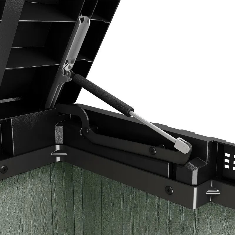 Keter cutie de depozitare pentru grădină SIO Darwin 1150 l, verde