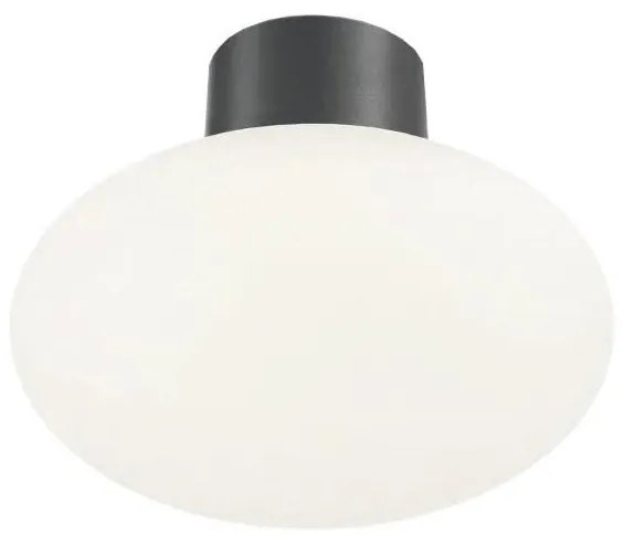 Ideal Lux - Plafonier exterior CLIO 1xE27/42W/230V IP44 antracit