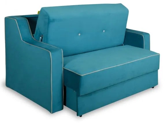 Canapea Ginger, Blues, 158 x 94 x 96 Cm
