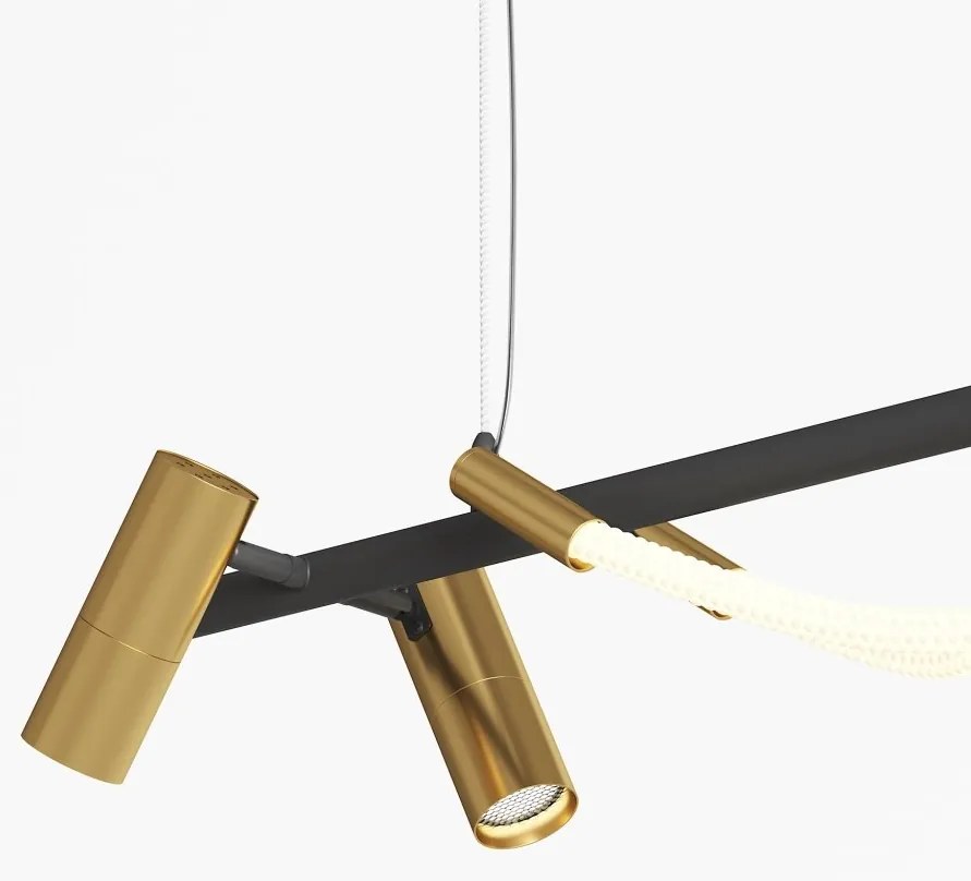 Lustra LED cu 2 spoturi design modern Tau