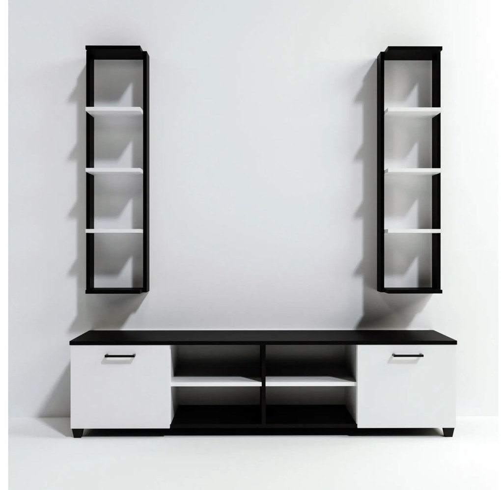 Mobilier living Leviathan 512 (Negru + Alb). 1088474