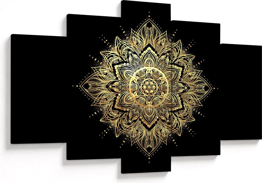 Tablou - Mandala bogăției (150x105 cm)