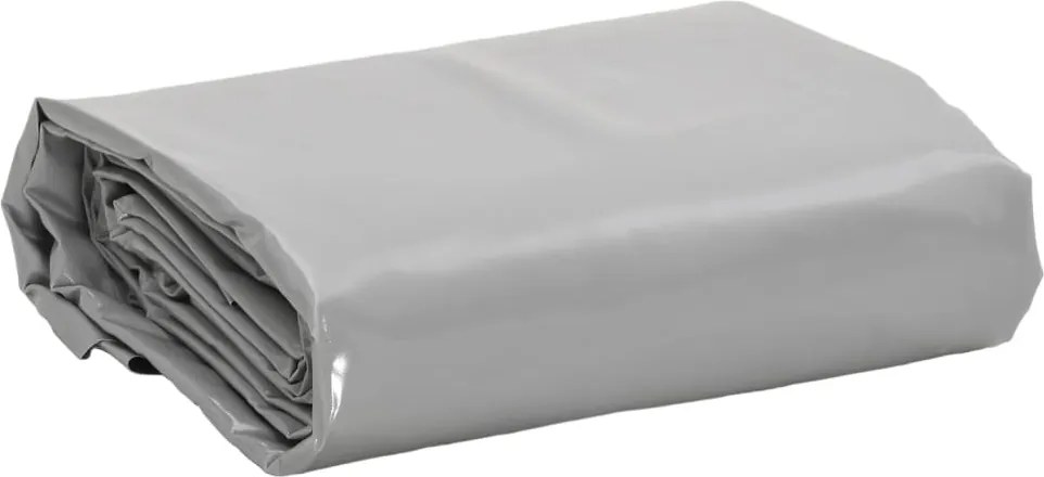 vidaXL Prelată, gri, 4x7 m, 650 g/m²