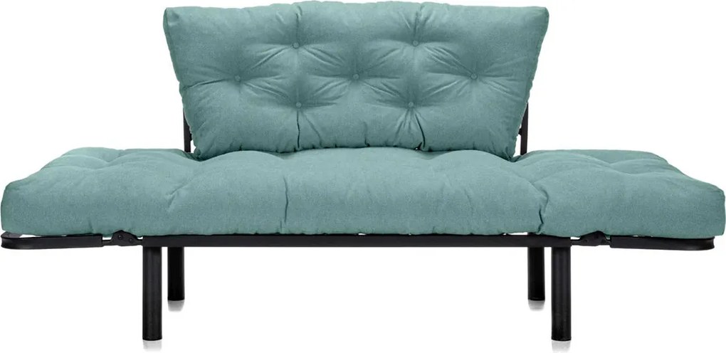 Canapea Extensibilă 2 locuri SUNNY, pentru terasă, 155x70x85 cm, Menta-Enjoy