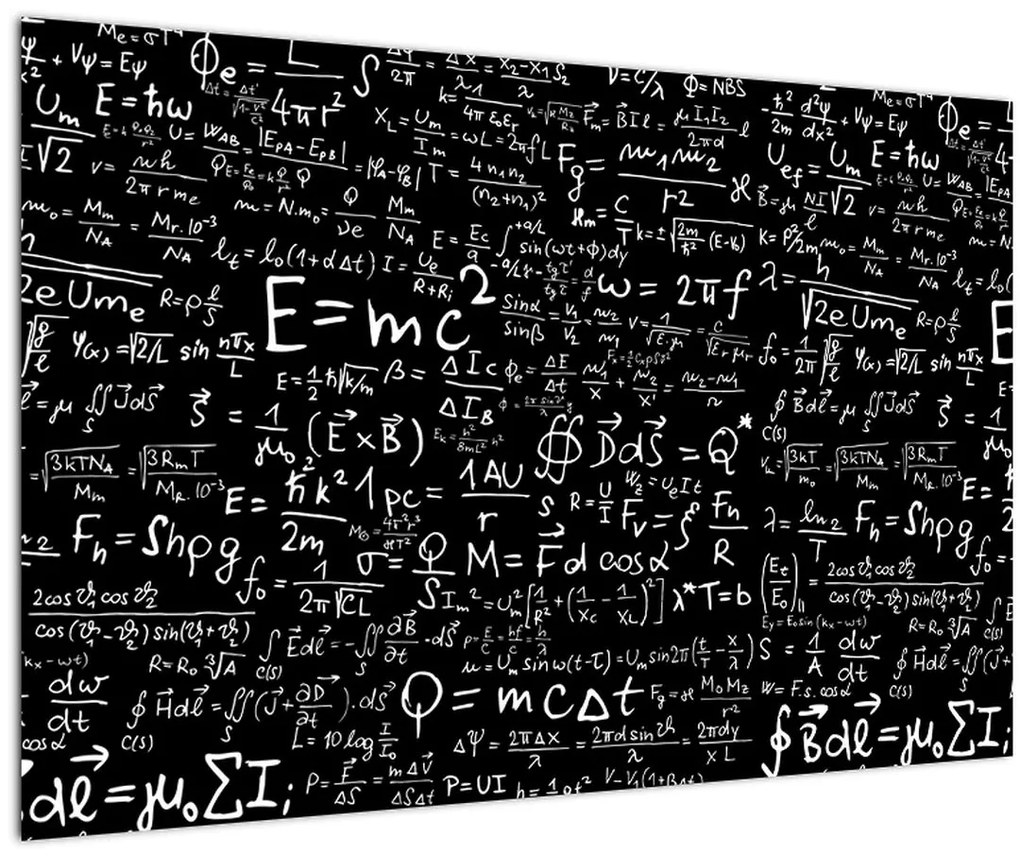 Tablou - Matematică (90x60 cm)