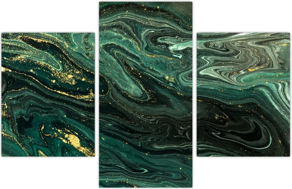 Tablou - Marmură verde (90x60 cm)