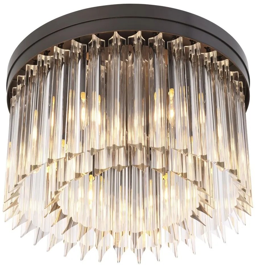 Lustra dimabila design elegant LUX Evina, bronz 115553 HZ