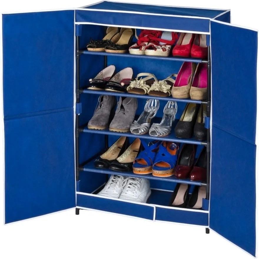 Pantofar pentru 15 perechi de pantofi Wenko Ocean, albastru