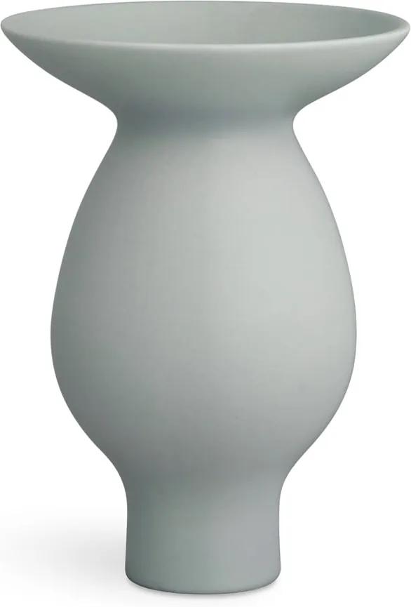 Vază din ceramică Kähler Design Kontur, înălțime 25 cm, gri albastru