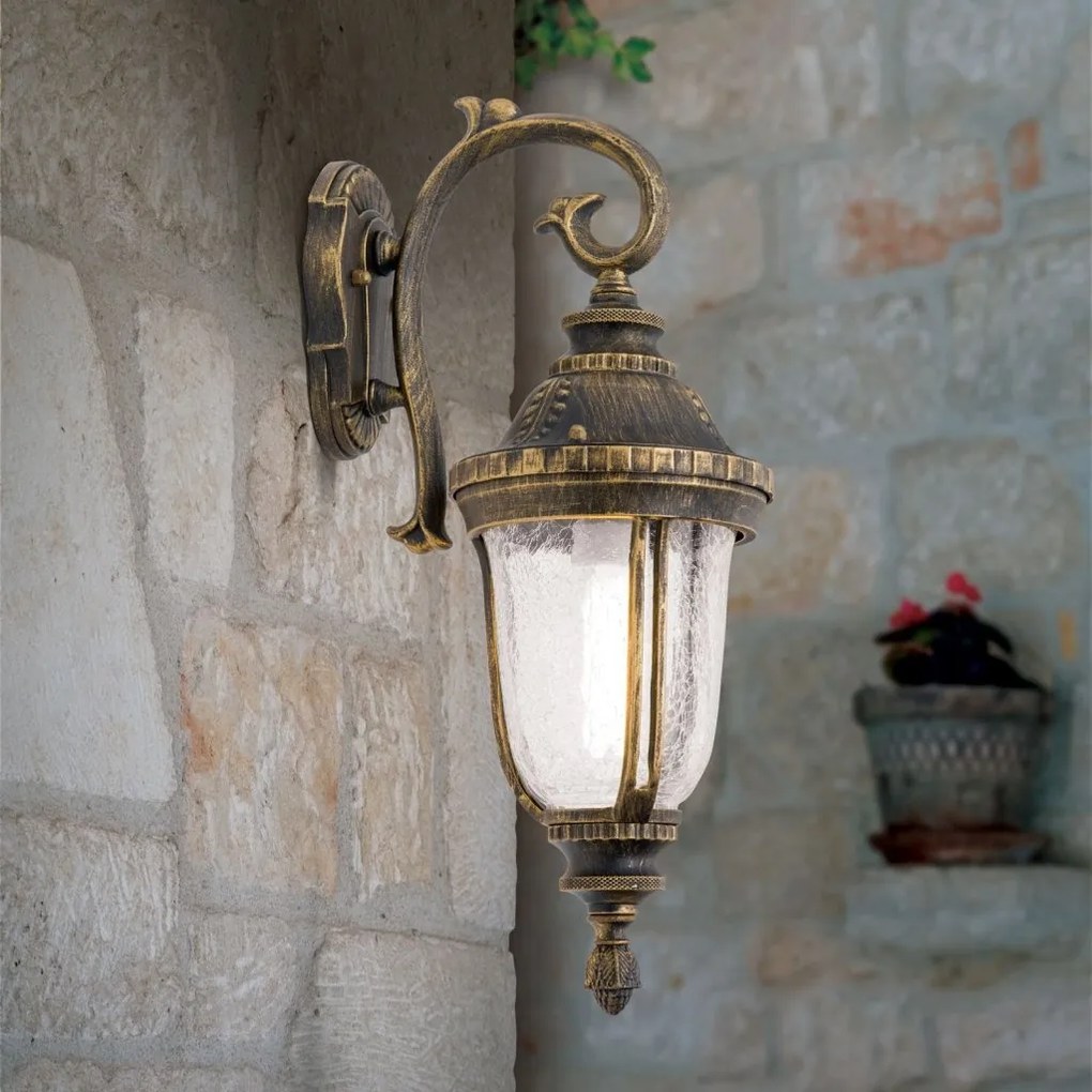 Aplica perete iluminat exterior IP23 August AL 11-1120/1 Patina/abw OR