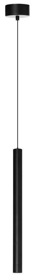 Pendul LED stil minimalist VERNO 1 40 negru 3000K