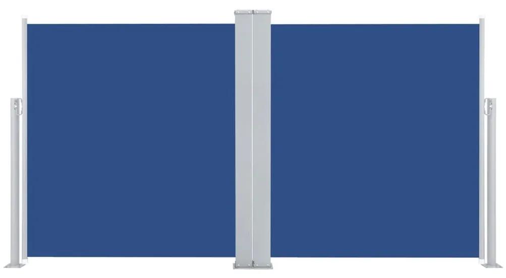 Copertina laterala retractabila, albastru, 170 x 600 cm Albastru, 170 x 600 cm