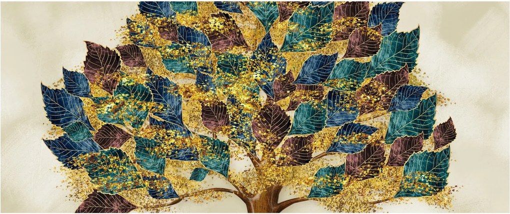 Tablou - Copac decorativ (120x50 cm)