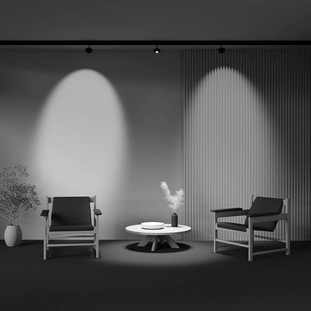 Spot LED pentru sina magnetica Exility Lens LED 3000K