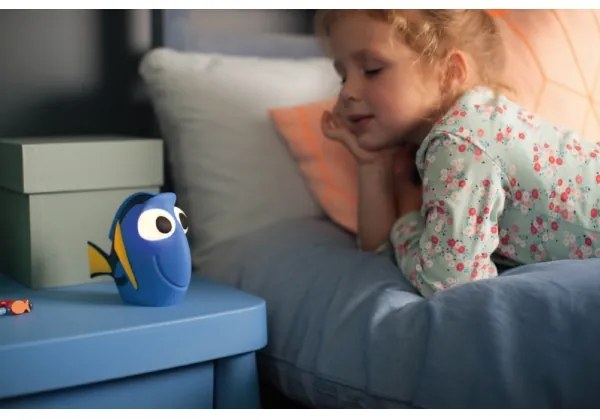 Philips 71768/90/16 - Lampă LED pentru copii DISNEY DORY, 0,3W/3V
