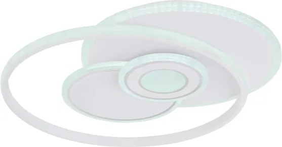Globo 48442-50SH - Plafonieră LED dimabilă RODERICK 50W/230V 46x54,5 cm+telecomandă