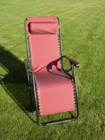 Scaun de grădină AN2320 OXFORD - visiniu