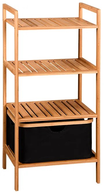 Raft din bambus cu cos, 93,5 cm