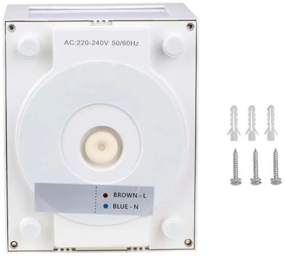Aplică LED de exterior LED/12W/230V 4000K IP65 alb