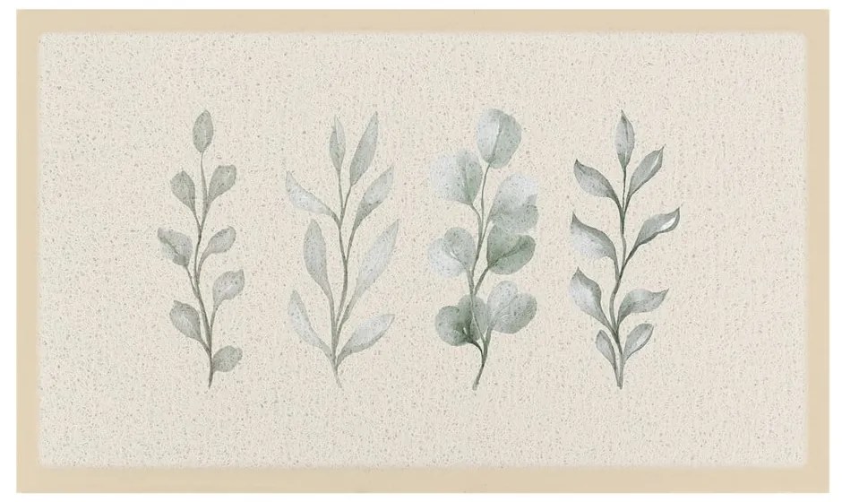 Covoraș de intrare 40x70 cm Neutral Leaves – Artsy Doormats