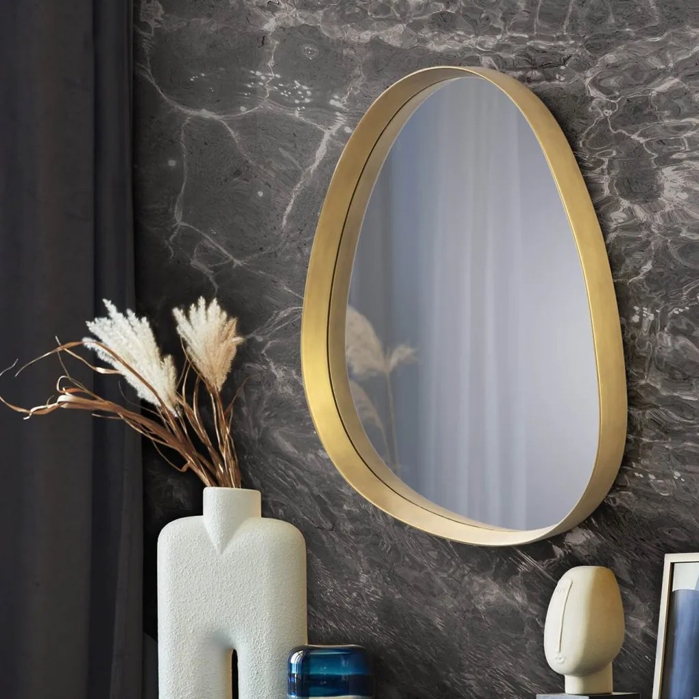 Oglinda decorativa moderna Julie aurie