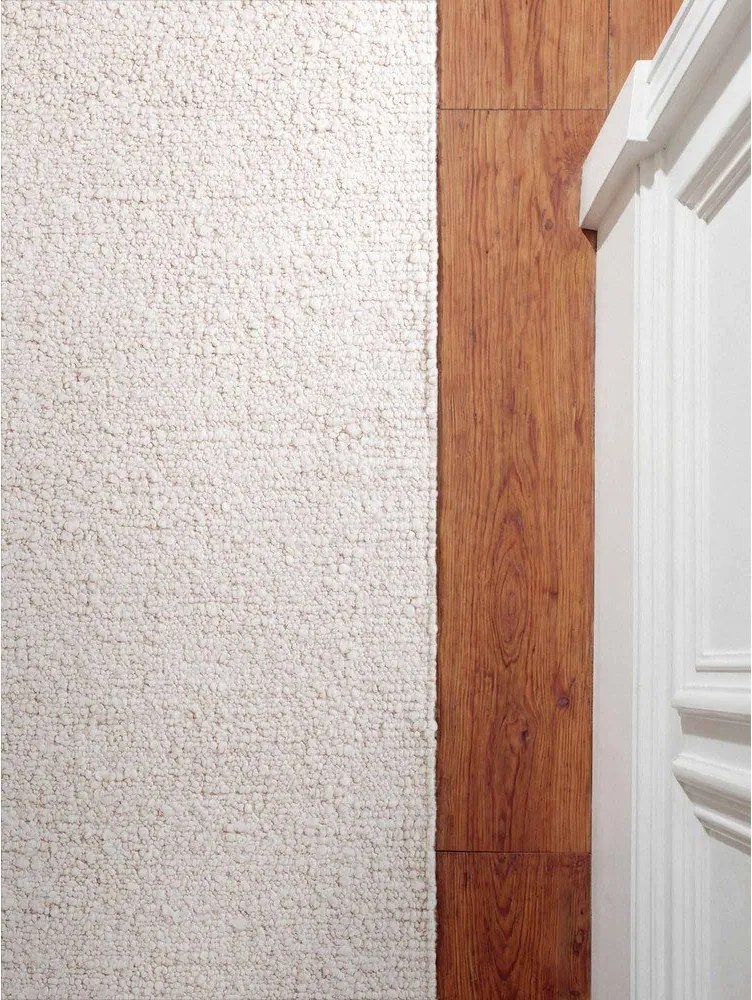 Covor tip traversă fildeș țesut manual din material bouclé 80x200 cm Notting Hill Portobello – Ted Baker