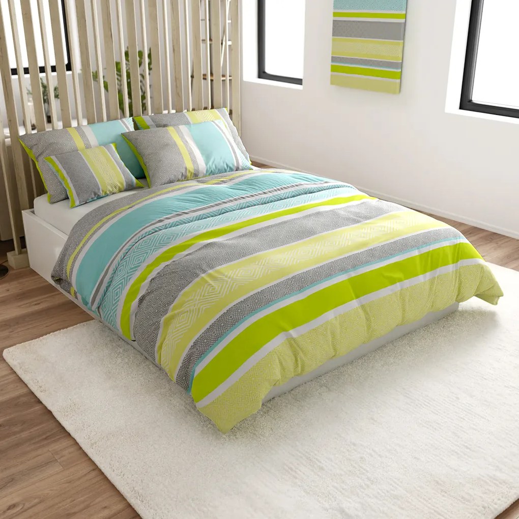 Lenjerie de pat din bumbac Renforce BEAUTIFUL SPRING colorat Dimensiune lenjerie de pat: 70 x 90 cm | 140 x 200 cm