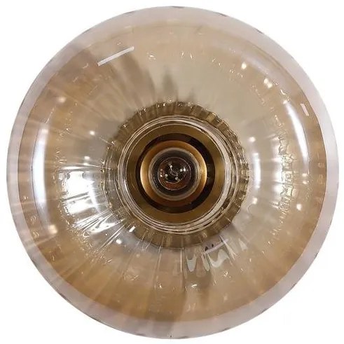 Plafoniera metal auriu sticla chihlimbar Celestial