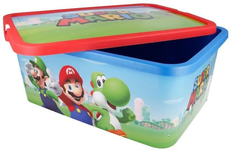 Super Mario Cutie de depozitare din plastic 13 L