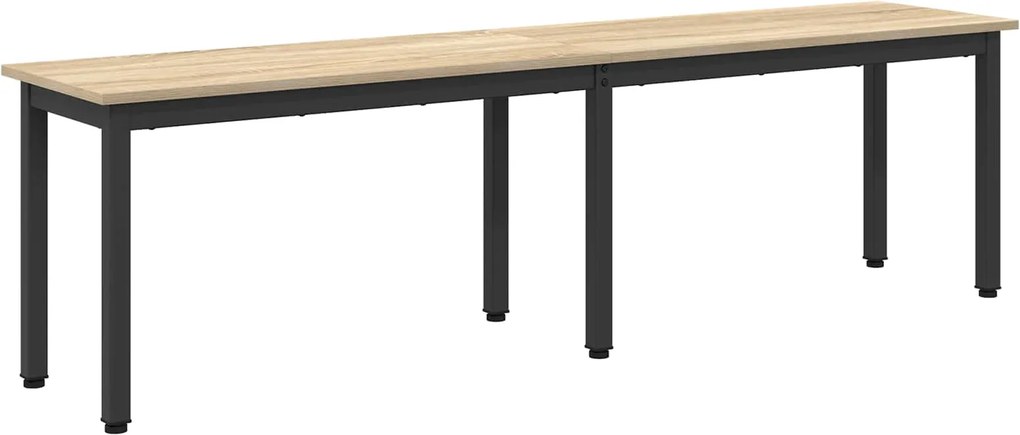 vidaXL bancă Sonoma 160 x 35 x 45 cm Lemn compozit