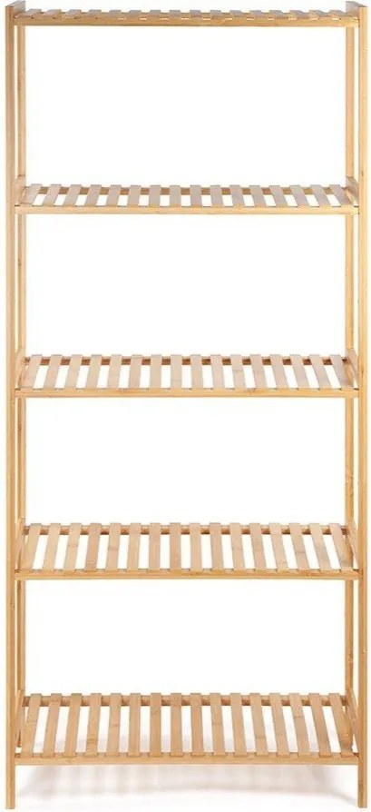 Etajeră de baie în culoare naturală din bambus 60x130 cm Skaren – Bonami Essentials