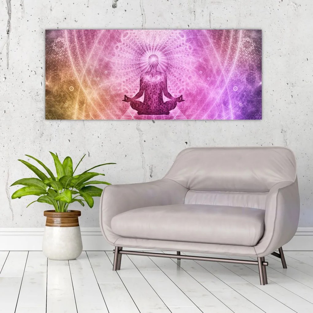 Tablou meditație (120x50 cm)