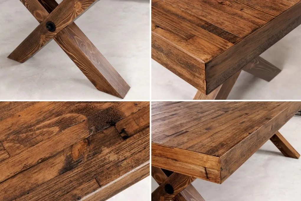 Masa design industrial GOLIATH 210cm pin