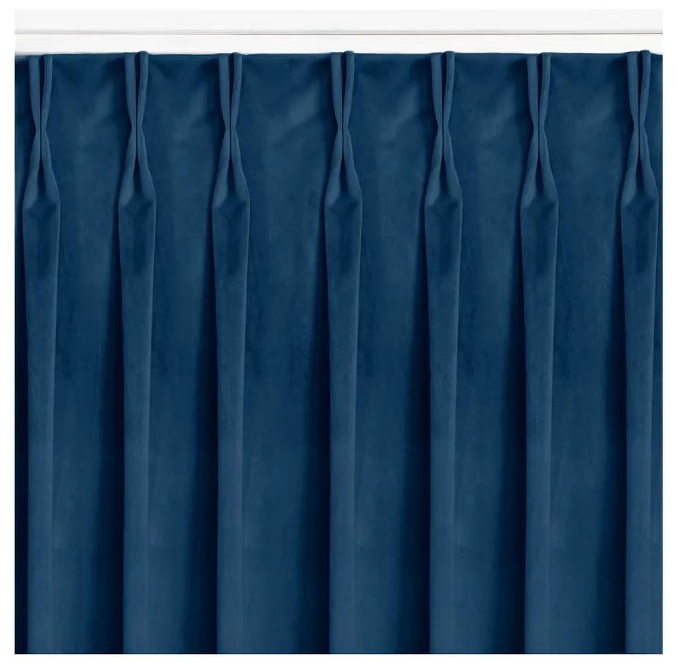 Draperie albastru-închis 265x270 cm Vila – Homede